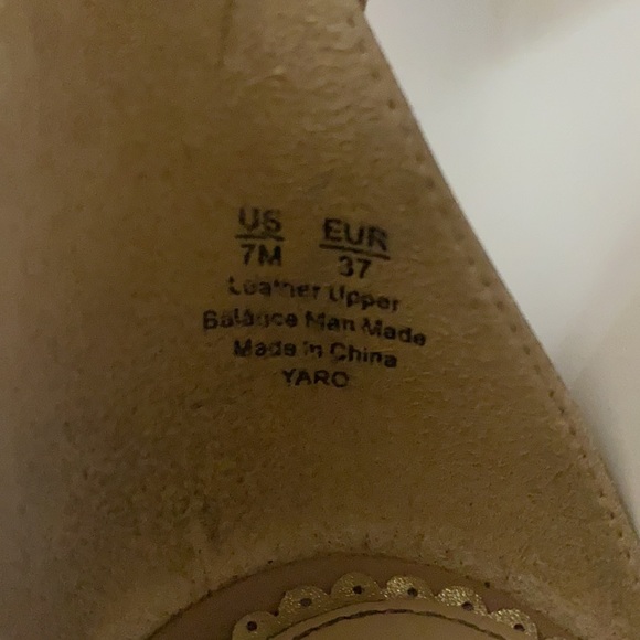 Sam Edelman YARO BLOCK HEEL SANDAL Soft Beige Leather - Picture 7 of 7